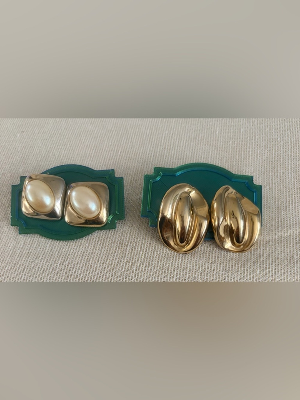 Two Pair Pierced Earrings - Women Jewelry